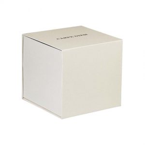 luxury cardboard cake box with ribbon