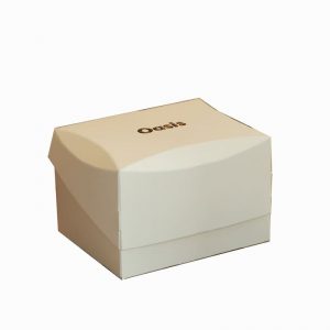 foldable paper card cake box